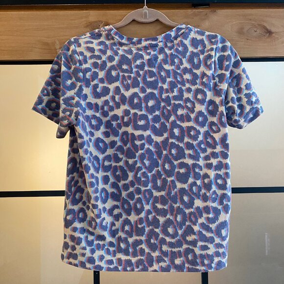 Sol Angeles x Anthropologie Wide Hem Crew Tee In Leopard - Picture 3 of 4